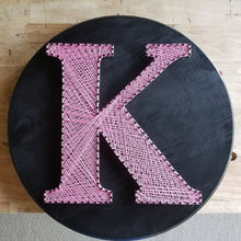 Monogram String Art Board